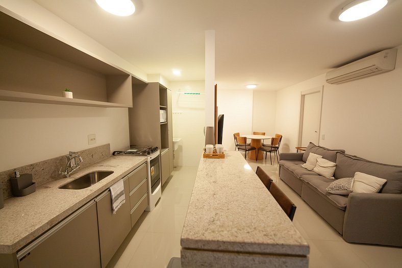 Apartamento Completo em Ilha Pura ao lado do Rio Centro e Pa