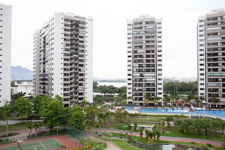 Apartamento Completo em Ilha Pura ao lado do Rio Centro e Pa