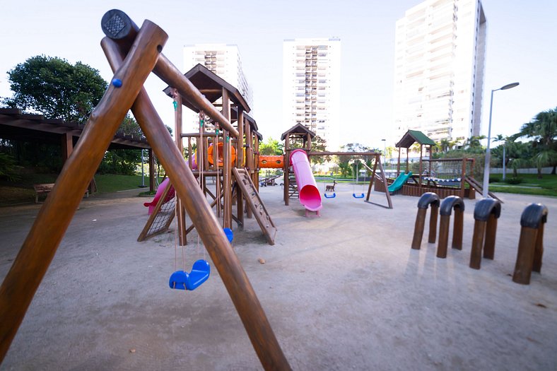 Flat em Ilha Pura ao lado do Rio Centro na Barra da Tijuca