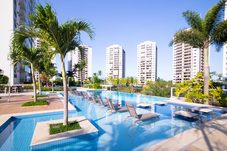 Flat em Ilha Pura ao lado do Rio Centro na Barra da Tijuca