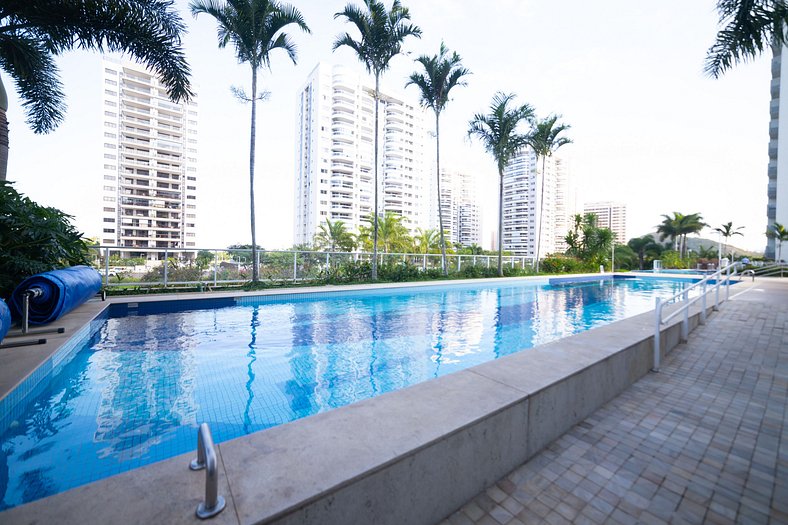 Flat em Ilha Pura ao lado do Rio Centro na Barra da Tijuca